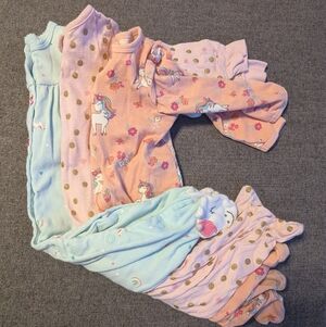 Unicorn and Rainbow Baby Onesies